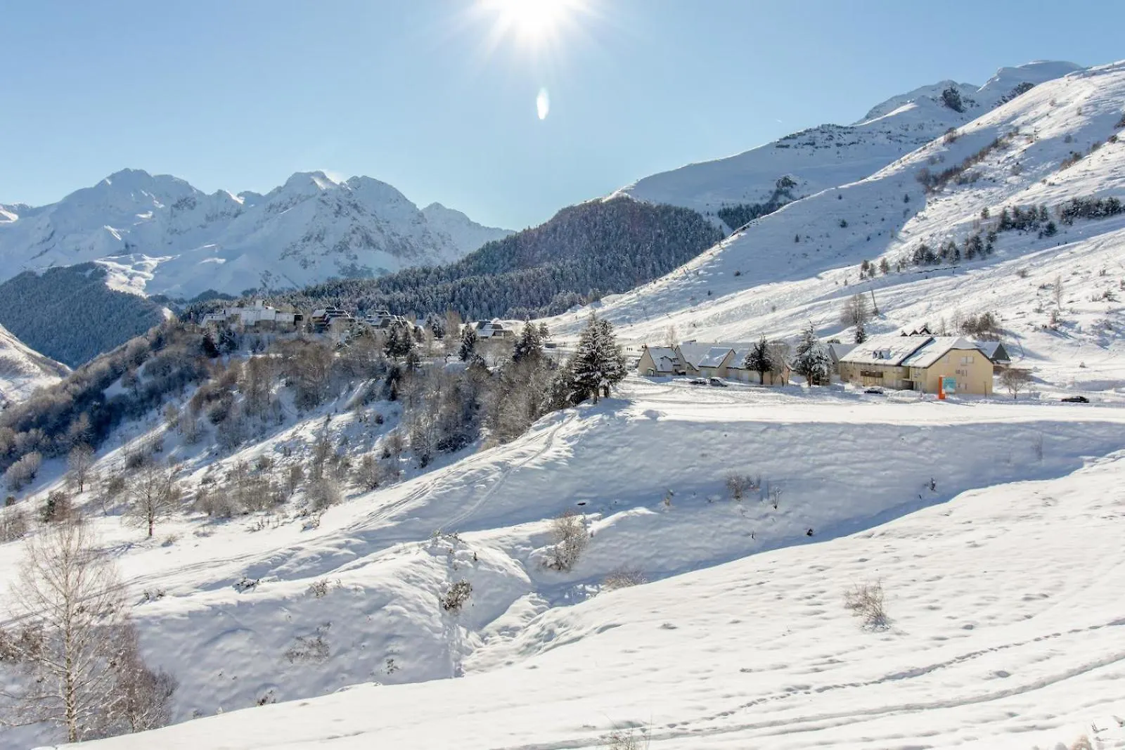 Les Gourgs Blancs, Station Val Louron Appartement Génos Frankrijk